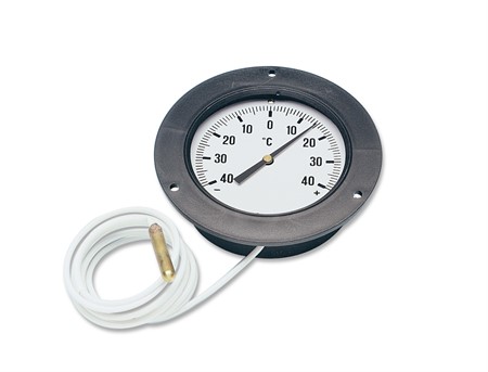 Termometer Diam 100 mm. För infällt eller utanpåliggande (09011019)