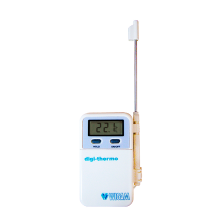 Digital termometer SA 880 SSX m fast givare (09011031)