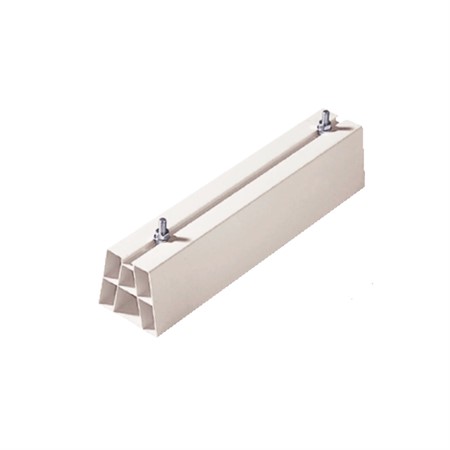 Markblock 350 mm, vitt